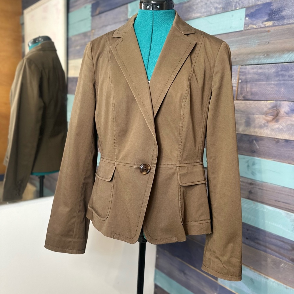 Talbots stretch blazer Sz 12